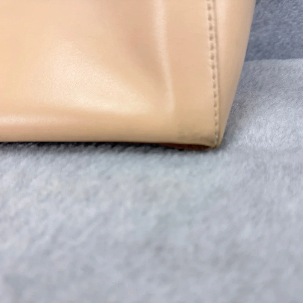 Lamarthe Shoulder Bag Womens Small Tan Leather Baguette Vintage - Picture 11 of 16